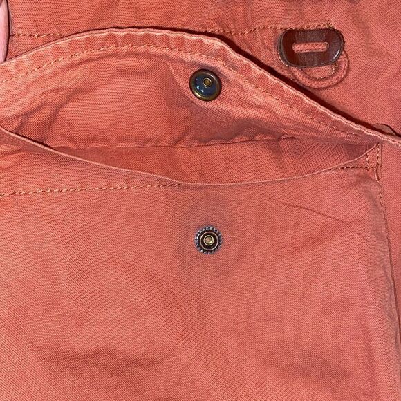 Timberland Orange-Brown Utility Jacket with Hood Size Medium - Picture 6 of 15